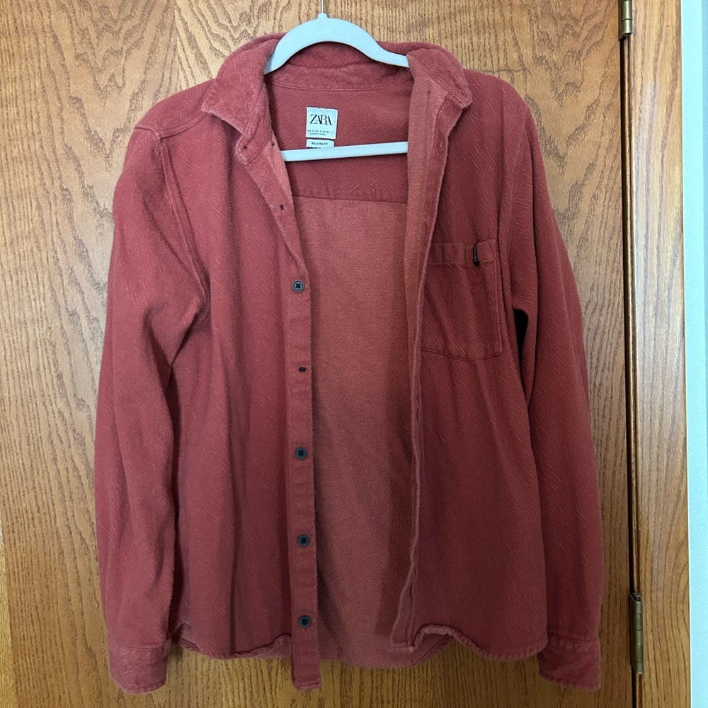 Rust shacket